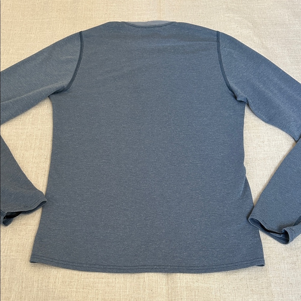 Patagonia Capilene 2 Lightweight Crew Long Sleeve Men's XS Blue Outdoor Hiking - Picture 7 of 11